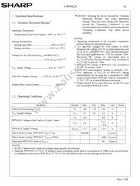 LHF00L28 Datasheet Page 17