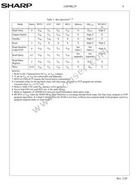 LHF00L29 Datasheet Page 11