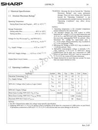 LHF00L29 Datasheet Page 17