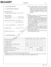 LHF00L30 Datasheet Page 17