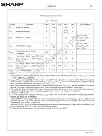 LHF00L31 Datasheet Page 20