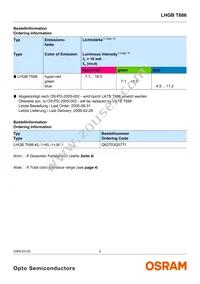 LHGB T686-KL-1+KL-1+JK-1 Datasheet Page 2