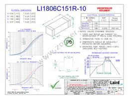 LI1806C151R-10 Cover