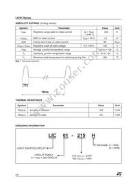 LIC01-195H Datasheet Page 2