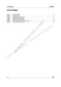 LIS344ALTR Datasheet Page 4