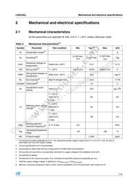 LIS344ALTR Datasheet Page 7