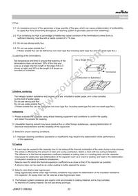 LLL185C70J105ME14L Datasheet Page 23