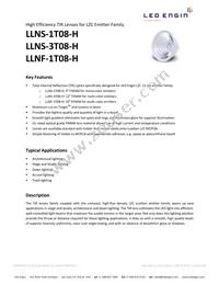LLNF-1T08-H Datasheet Cover