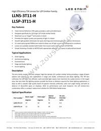 LLNS-3T11-H Datasheet Cover