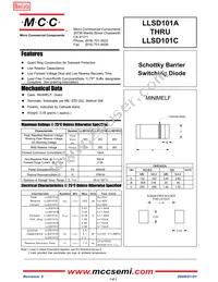 LLSD101C-TP Datasheet Cover