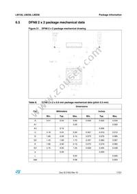 LM158YDT Datasheet Page 17