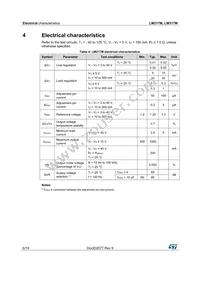 LM217MDT-TR Datasheet Page 6