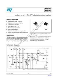 LM217MT Datasheet Cover