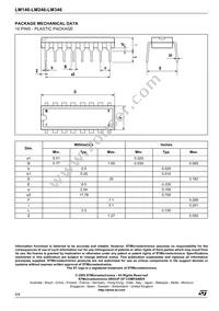 LM246N Datasheet Page 4
