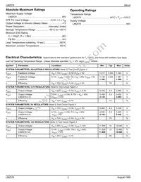 LM2574-5.0BN Datasheet Page 2