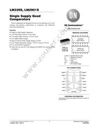 LM2901SNG Datasheet Cover