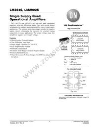 LM2902SNG Datasheet Cover