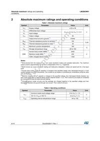 LM2903WHYST Datasheet Page 4