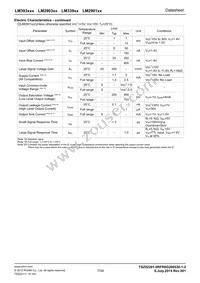 LM339DT Datasheet Page 7