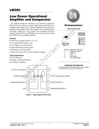 LM392DR2G Datasheet Cover