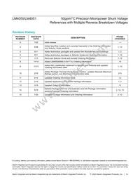 LM4050BEM3-3.0/V+T Datasheet Page 14