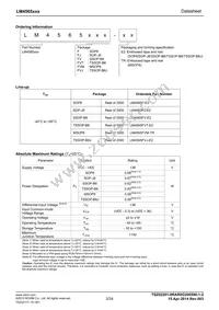 LM4565FVM-GTR Datasheet Page 2