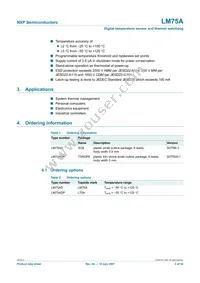 LM75AD Datasheet Page 2
