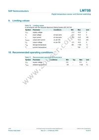 LM75BD Datasheet Page 19