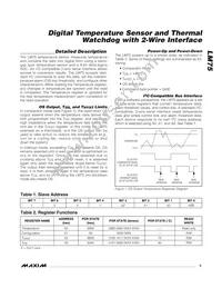 LM75BIMMX-3+T Datasheet Page 5