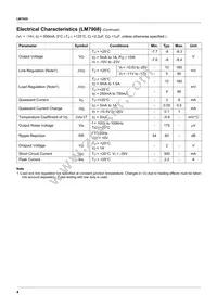 LM7924CT Datasheet Page 5