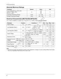 LM79L05ACZX Datasheet Page 2