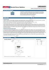 LME0305SC Datasheet Page 2