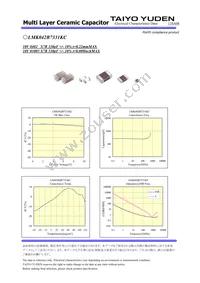 LMK042B7331KC-W Datasheet Page 2