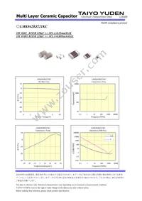 LMK042BJ221KC-W Datasheet Page 2