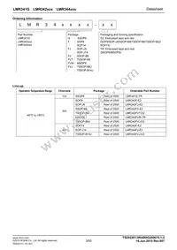 LMR342FVJ-GE2 Datasheet Page 3