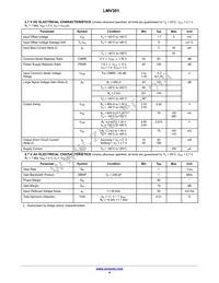 LMV301SN3T1G Datasheet Page 4