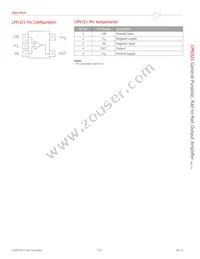 LMV321IST5 Datasheet Page 2