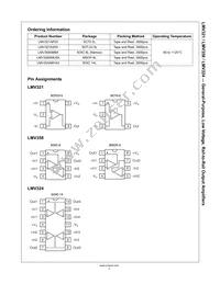 LMV324AMTC14X Datasheet Page 2