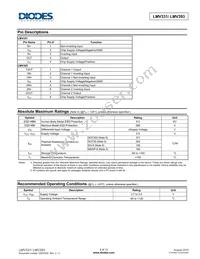 LMV393S-13 Datasheet Page 2