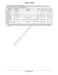 LMV932DMR2G Datasheet Page 4