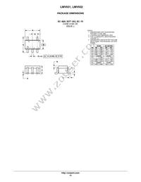 LMV932DMR2G Datasheet Page 15