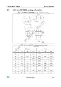 LMX321ICT Datasheet Page 15