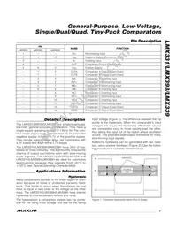 LMX393HAKA+T Datasheet Page 7