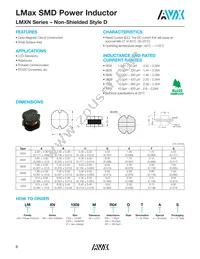 LMXN0605M330DTAS Datasheet Cover