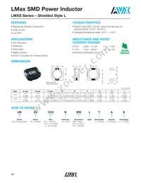 LMXS101AN150LTAS Datasheet Cover