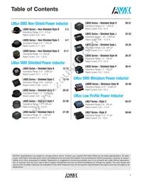 LMXS1212M330HTAS Datasheet Page 2