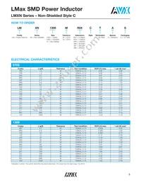 LMXS1212M330HTAS Datasheet Page 6