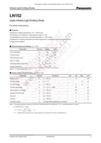 LN152 Datasheet Cover