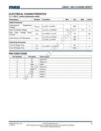 LN60A01ES-LF Datasheet Page 3