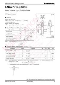 LNA2701L Datasheet Cover